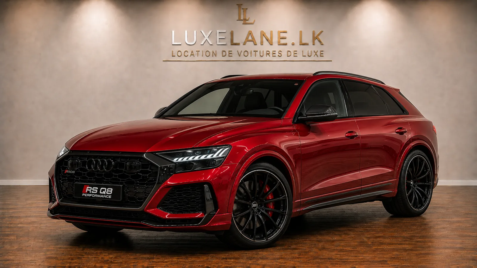 Audi RSQ8 Performance rental