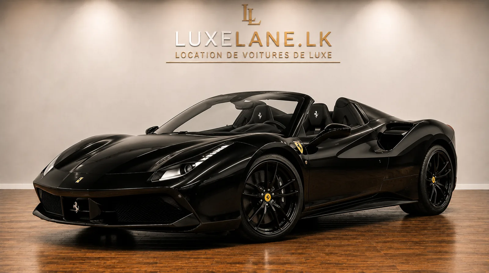 Ferrari 488 Spider rental
