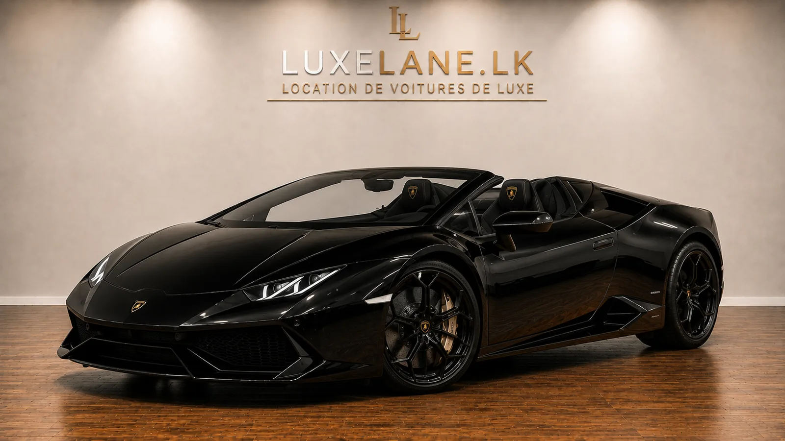 Lamborghini Huracán Spyder rental