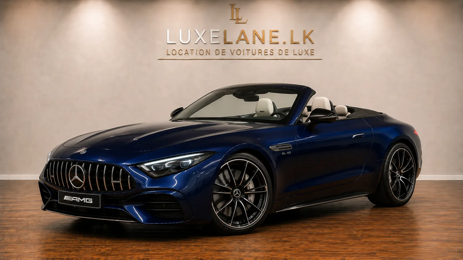 Mercedes SL 43 AMG rental